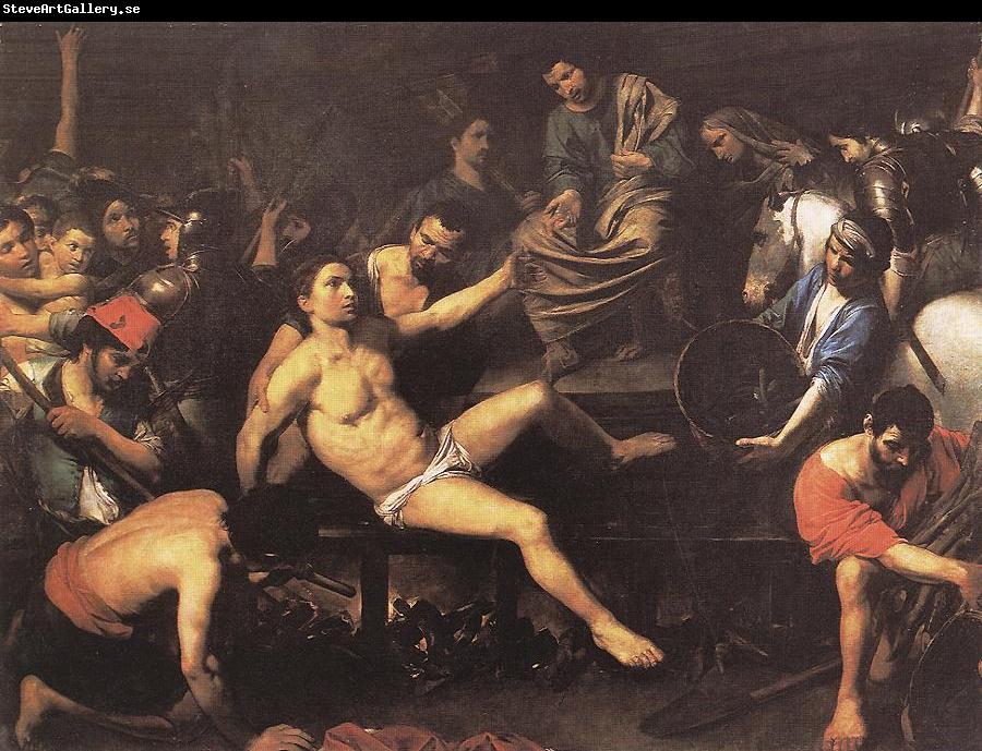 VALENTIN DE BOULOGNE Martyrdom of St Lawrence et